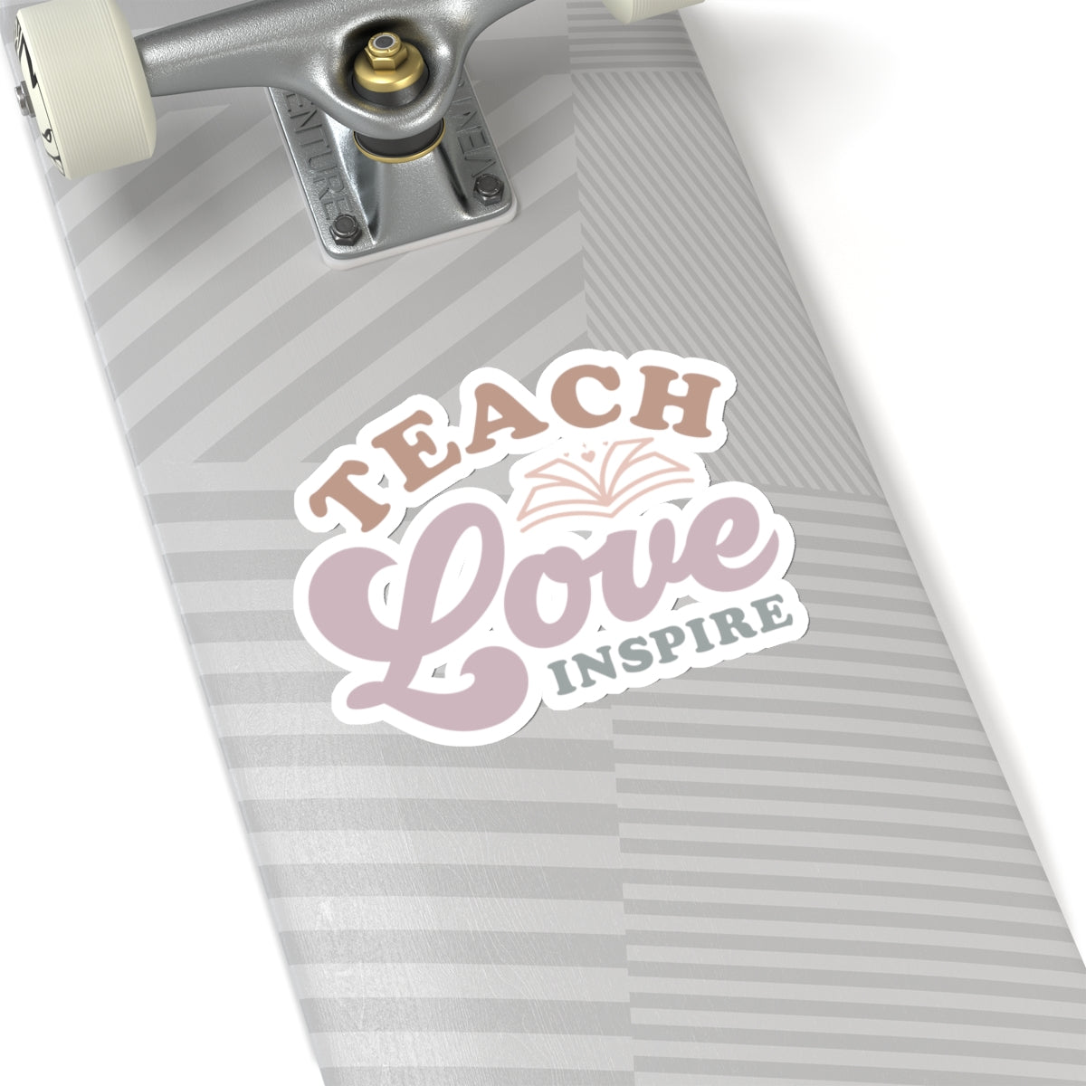 Teach Love Inspire Kiss-Cut Sticker Teacher Gift Back to School