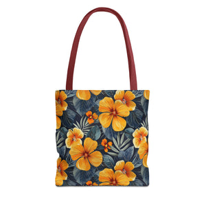 Fruity Oranges Pattern Summer Tote Bag