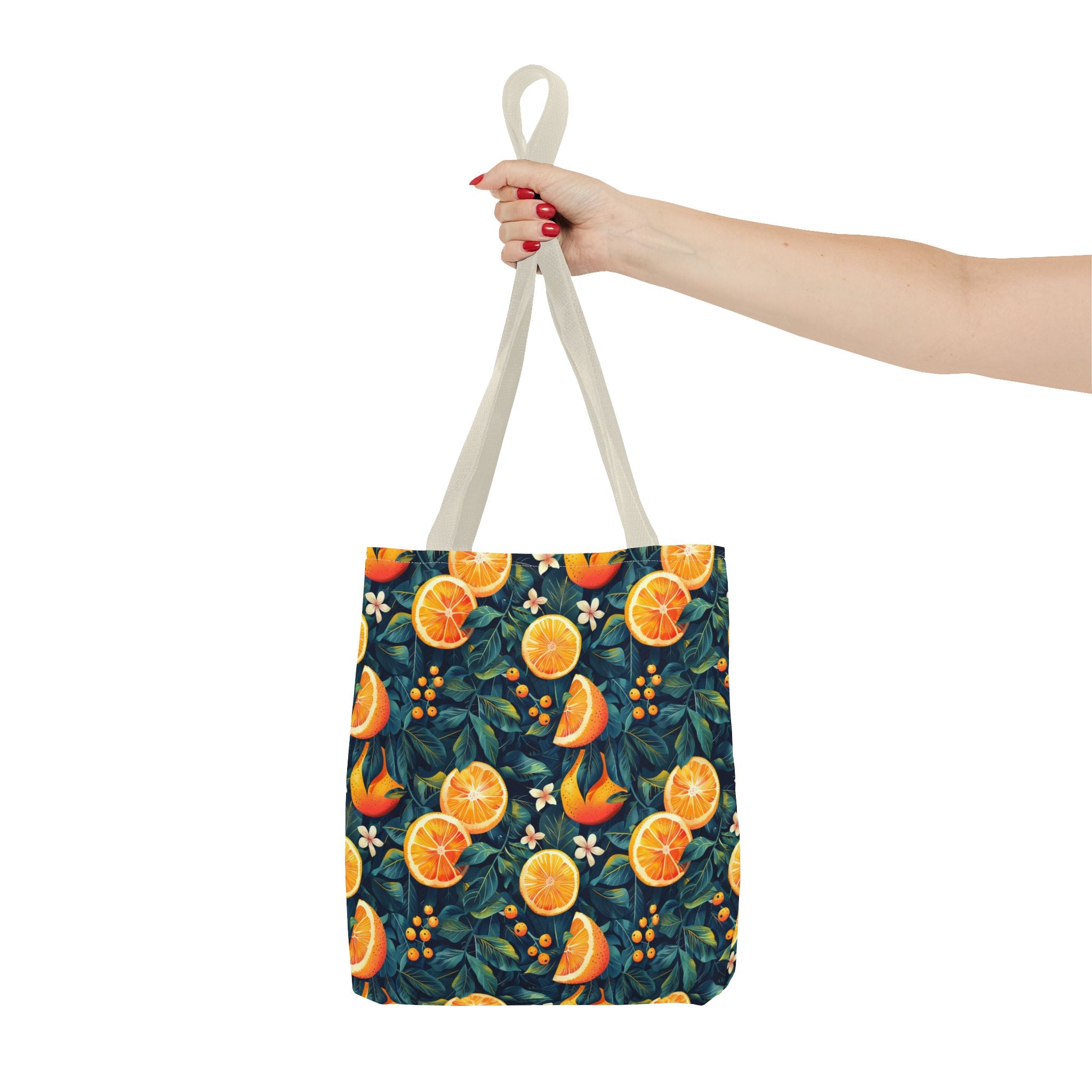 Oranges Fruit Pattern Summer Tote Bag