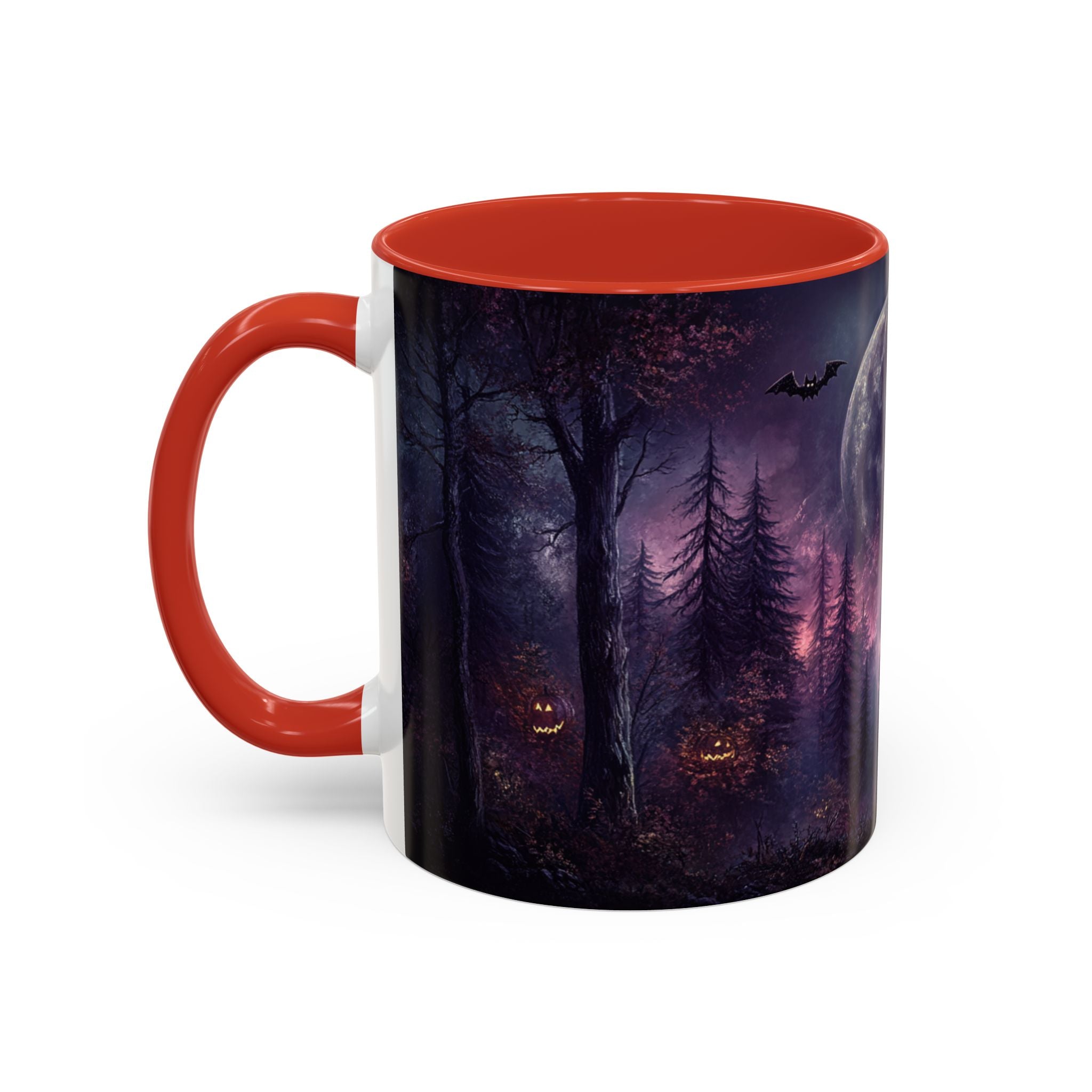 Spooky Halloween Forest Mug | Gothic Coffee Cup | Halloween Decor | Unique Gift | 11oz & 15oz