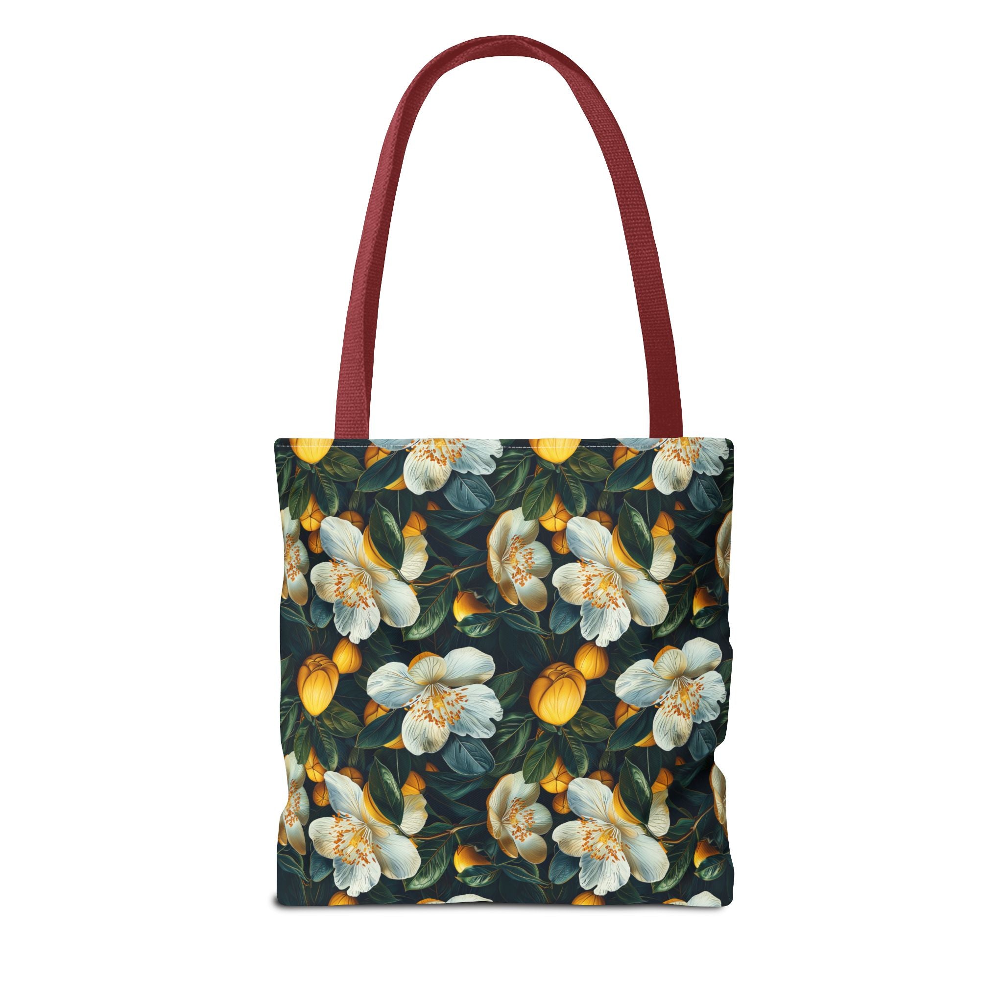 White Flower Summer Tote Bag