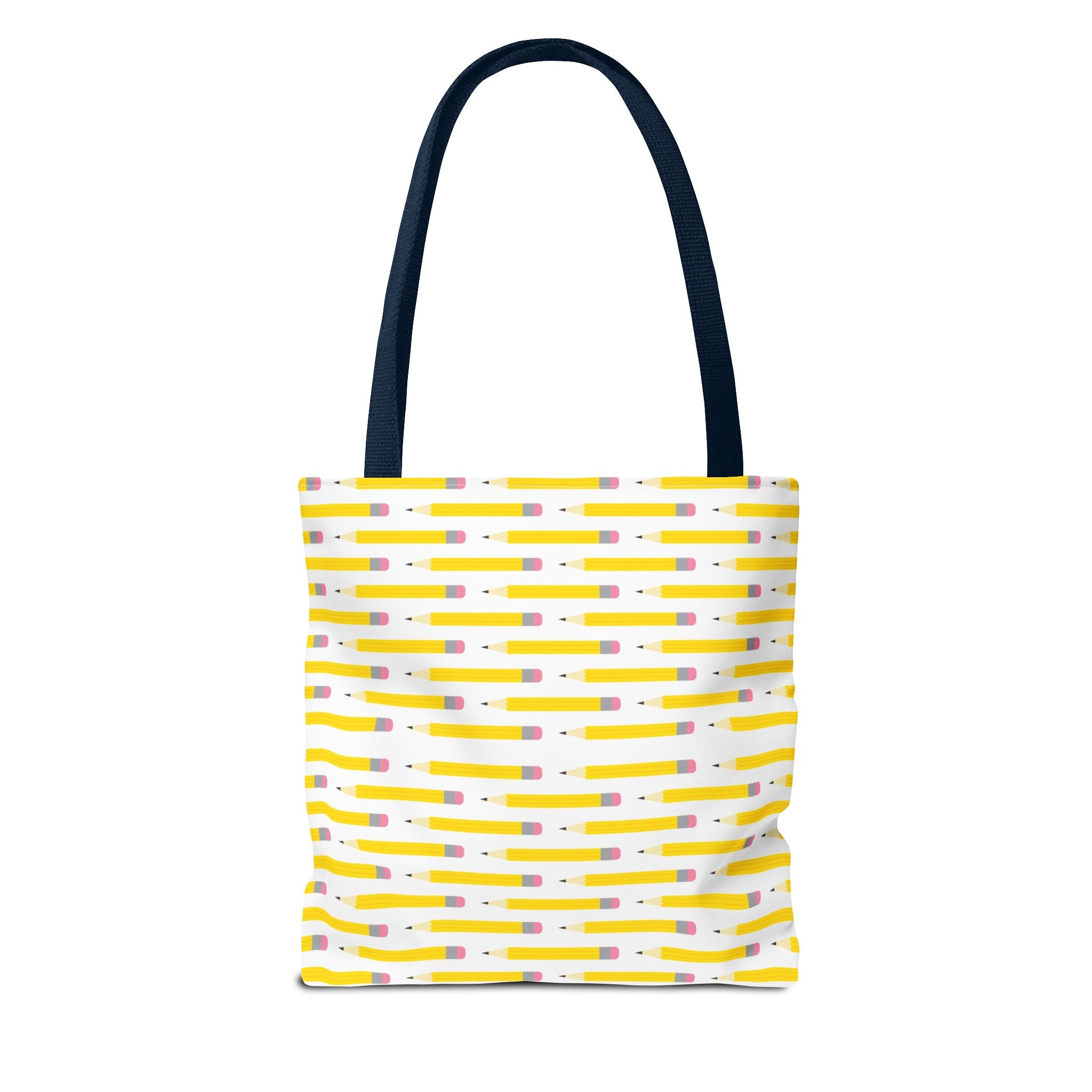 Cute Pencil Teacher Print Back to School Tote Bag