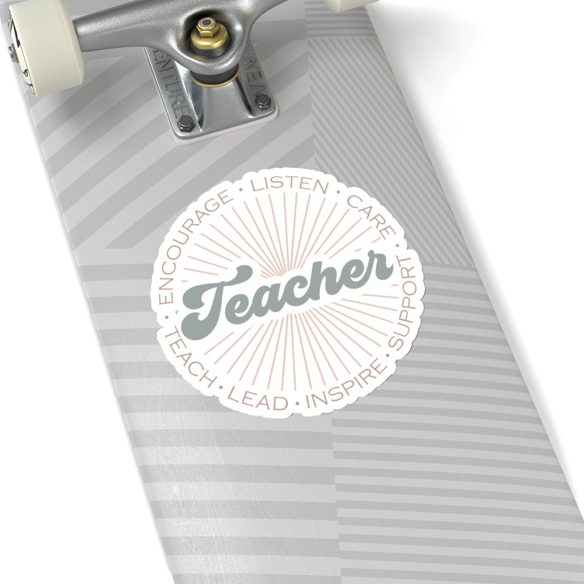 "Teach, Lead, Inspire" Motivational Sticker for Teachers back To School Gift