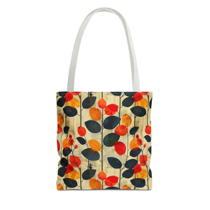 Autumn Viney Leaves Tote Bag