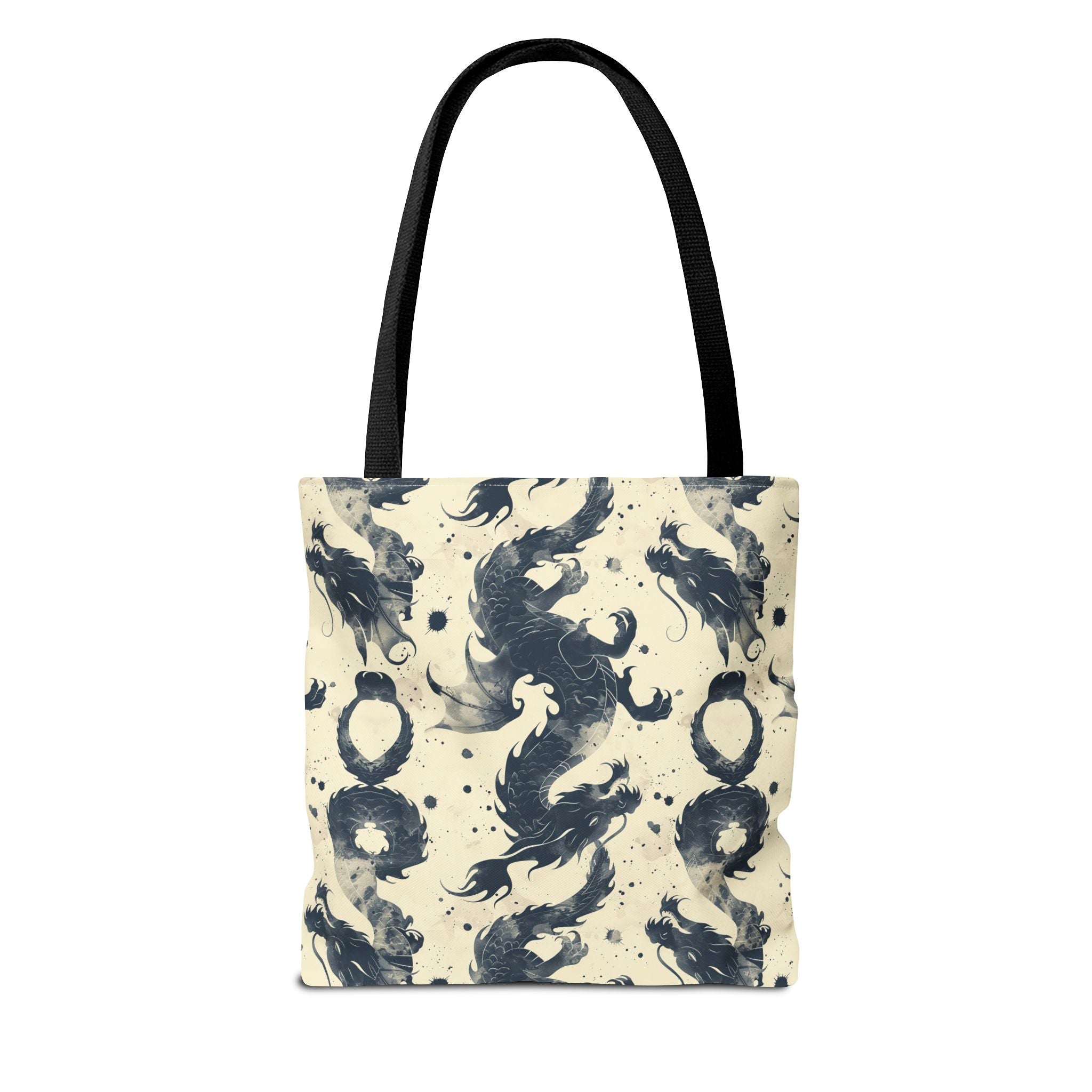 Dark Blue Dragons Tote Bag