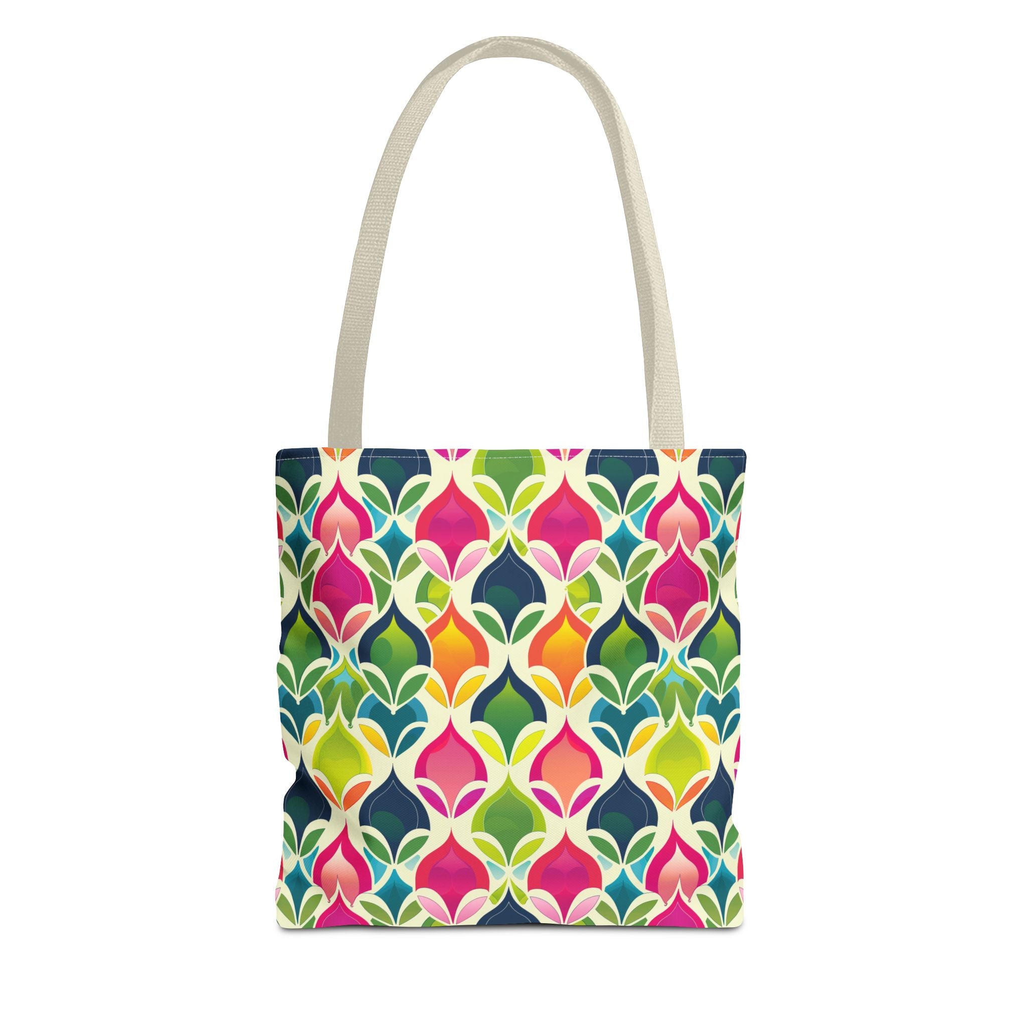 Neon Pattern Eccentric Tote Bag