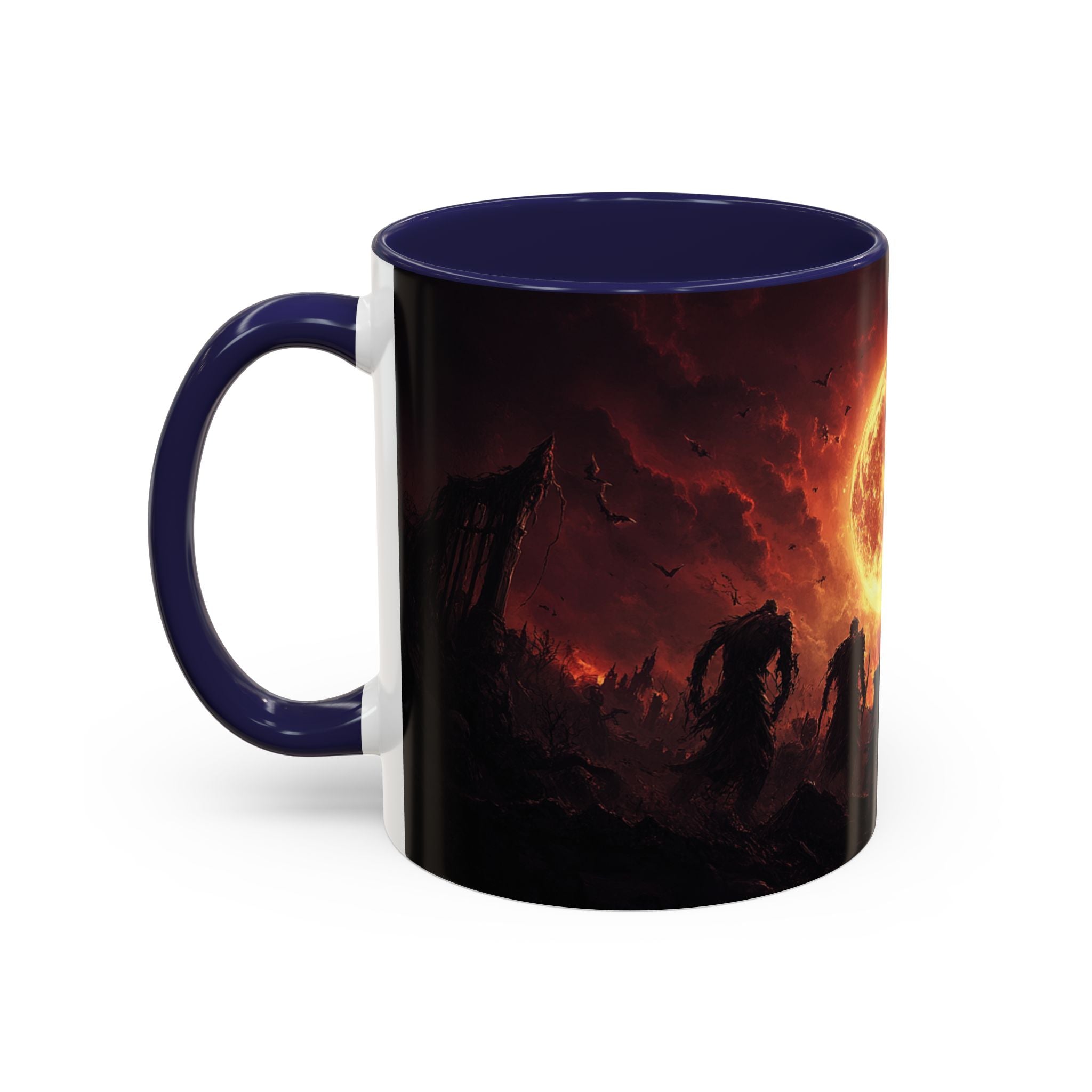 Apocalyptic Halloween Mug | Zombie Coffee Cup | Spooky Gothic Decor | Unique Gift for Him | 11oz & 15oz