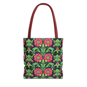 Pink Flower Tote Bag