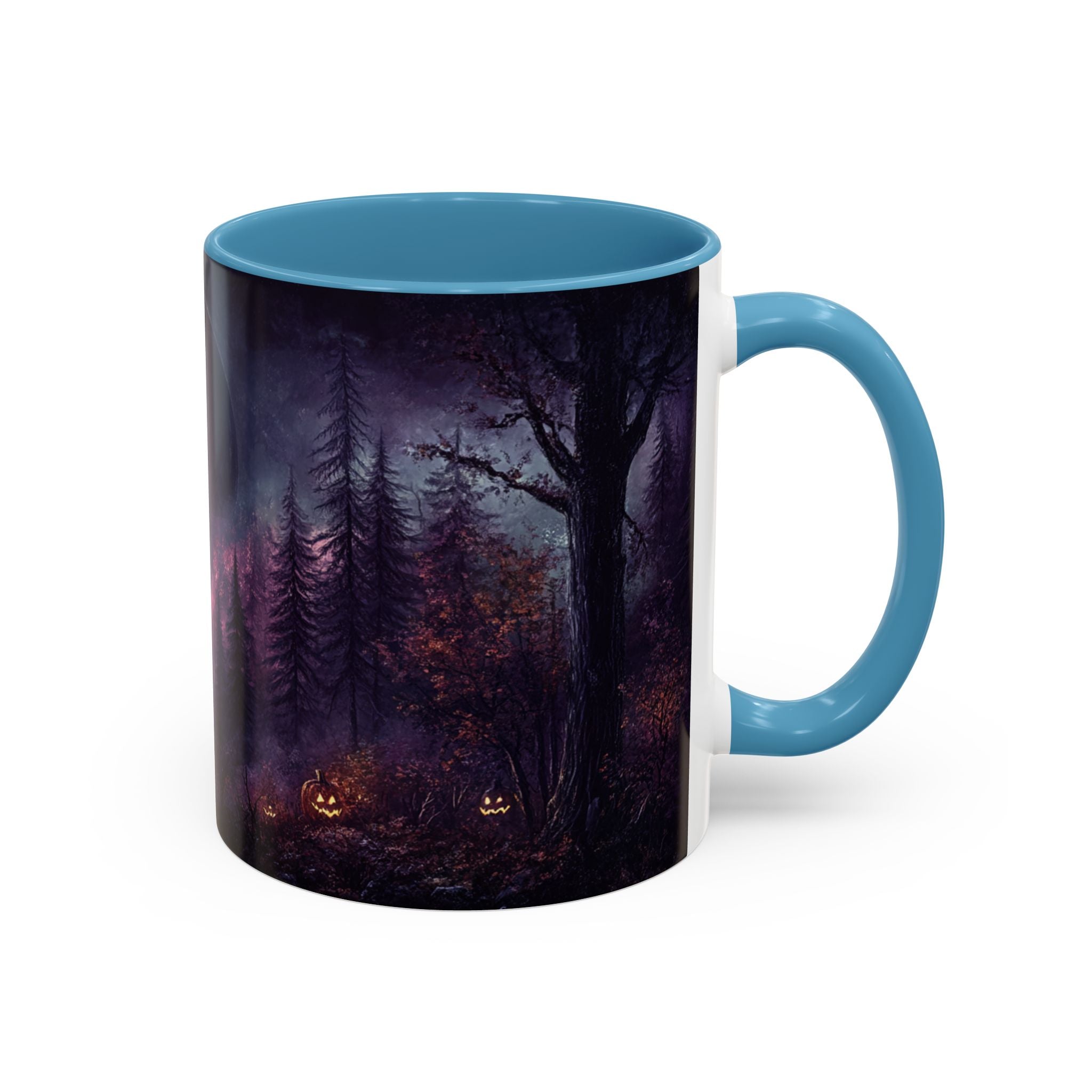 Spooky Halloween Forest Mug | Gothic Coffee Cup | Halloween Decor | Unique Gift | 11oz & 15oz