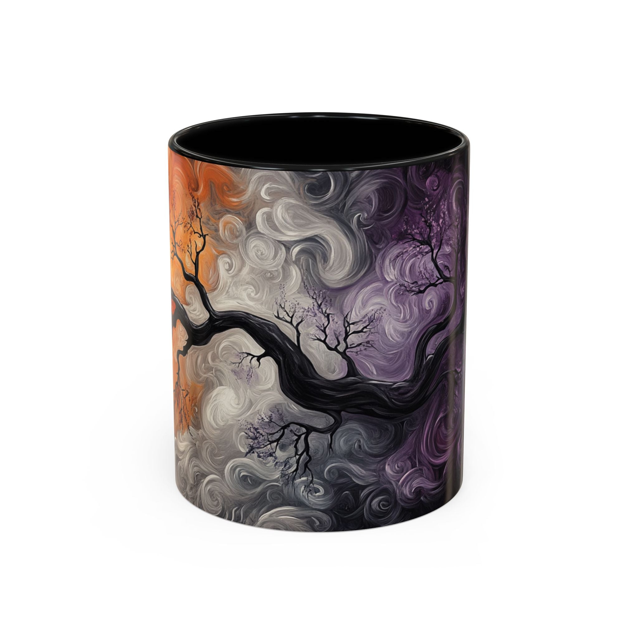 Yin Yang Tree Mug | Balance Coffee Cup | Spiritual Gift | Nature Lover Gift | 11oz & 15oz