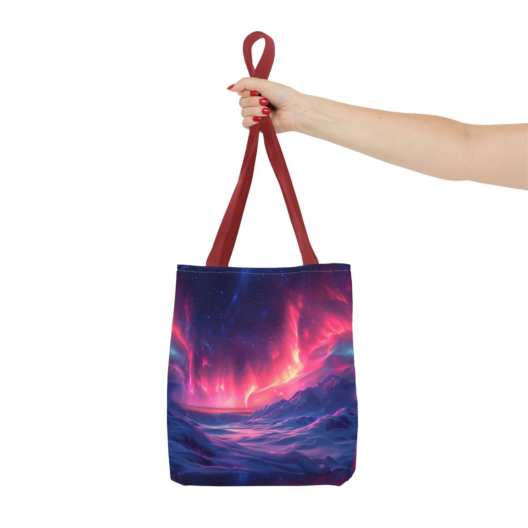 Arctic Northern Lights Tote Bag