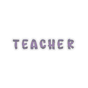 Custom Crayon Teacher Sticker Teacher Appreciation Back To School Gift