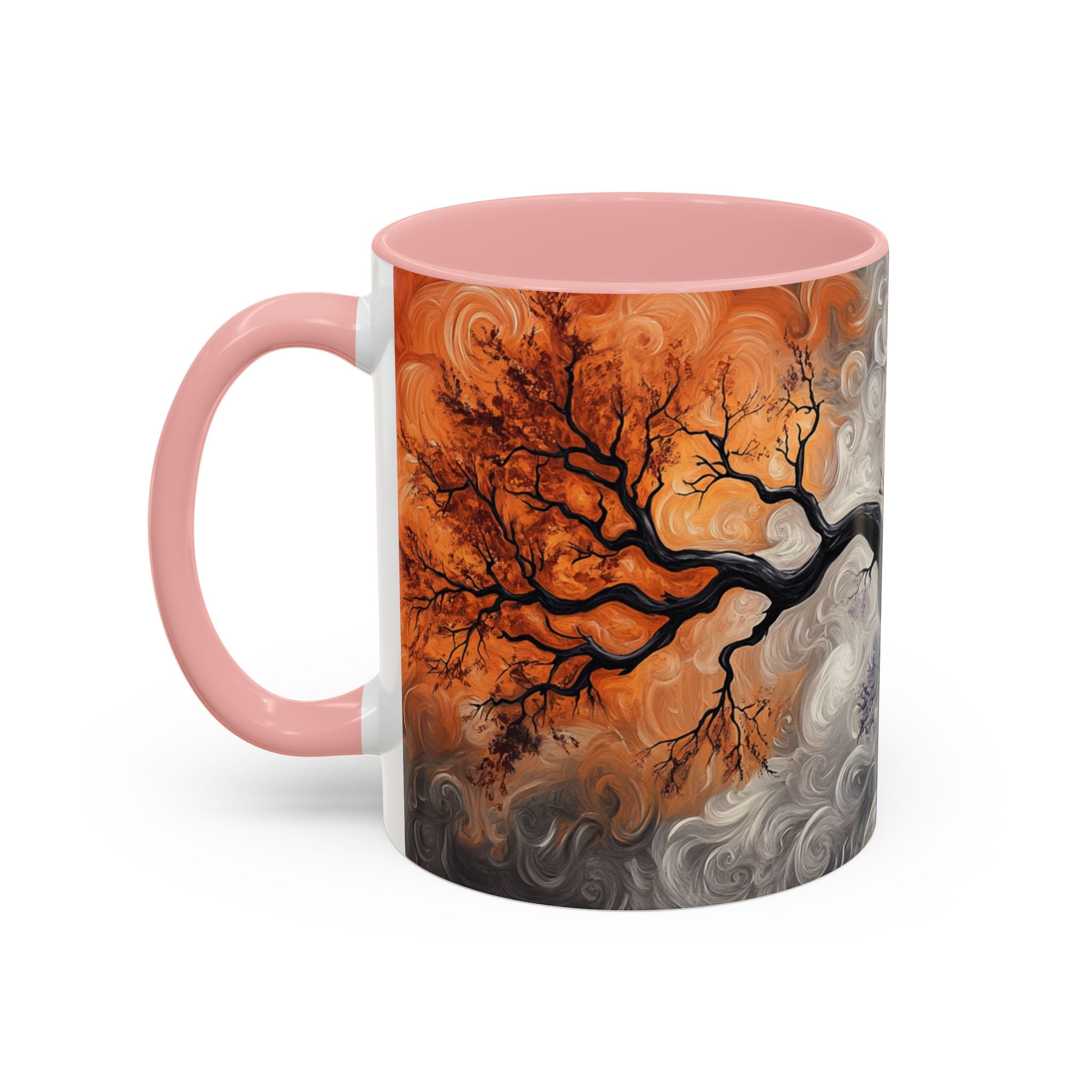 Yin Yang Tree Mug | Balance Coffee Cup | Spiritual Gift | Nature Lover Gift | 11oz & 15oz