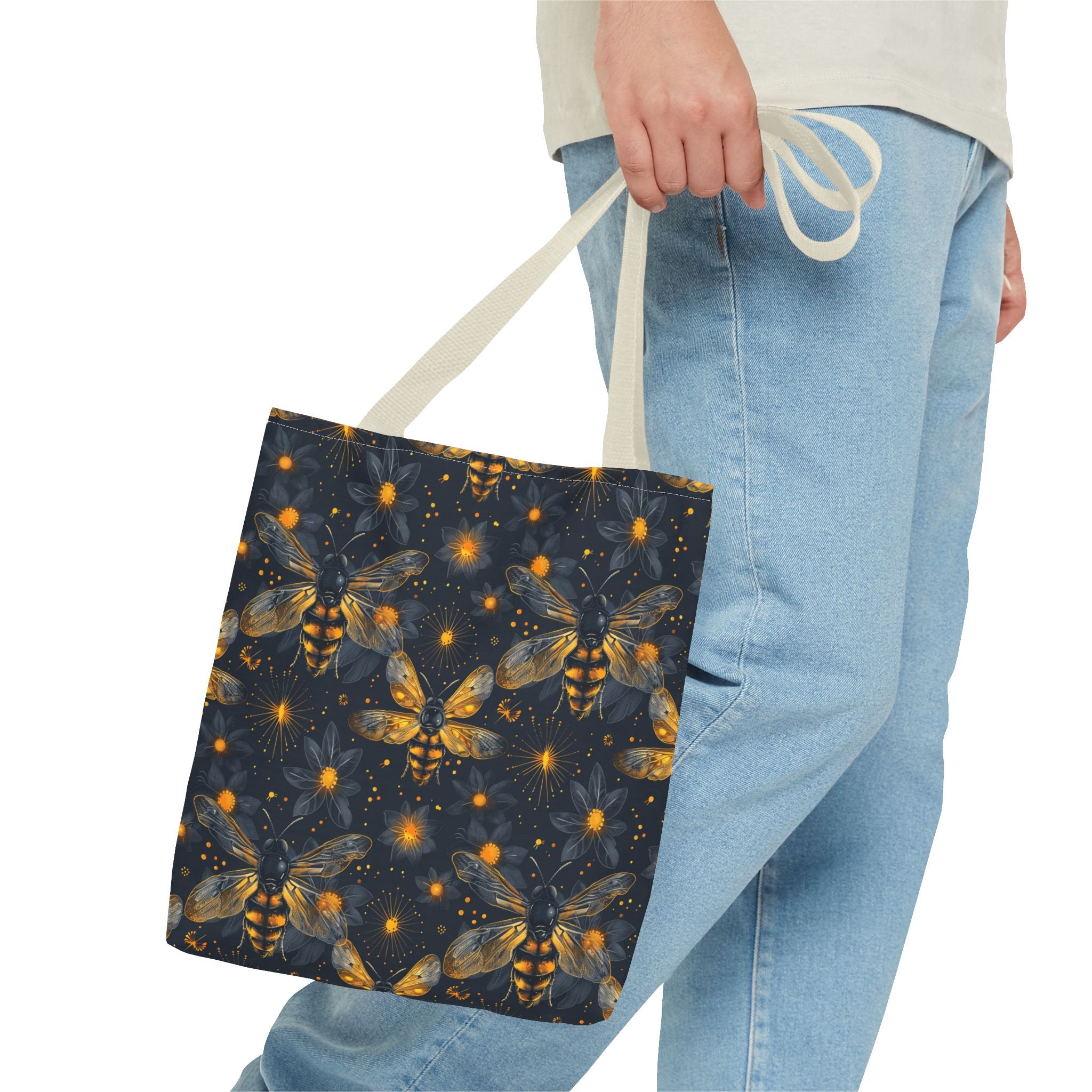 Firefly Moth Goblincore Fairycore Tote Bag