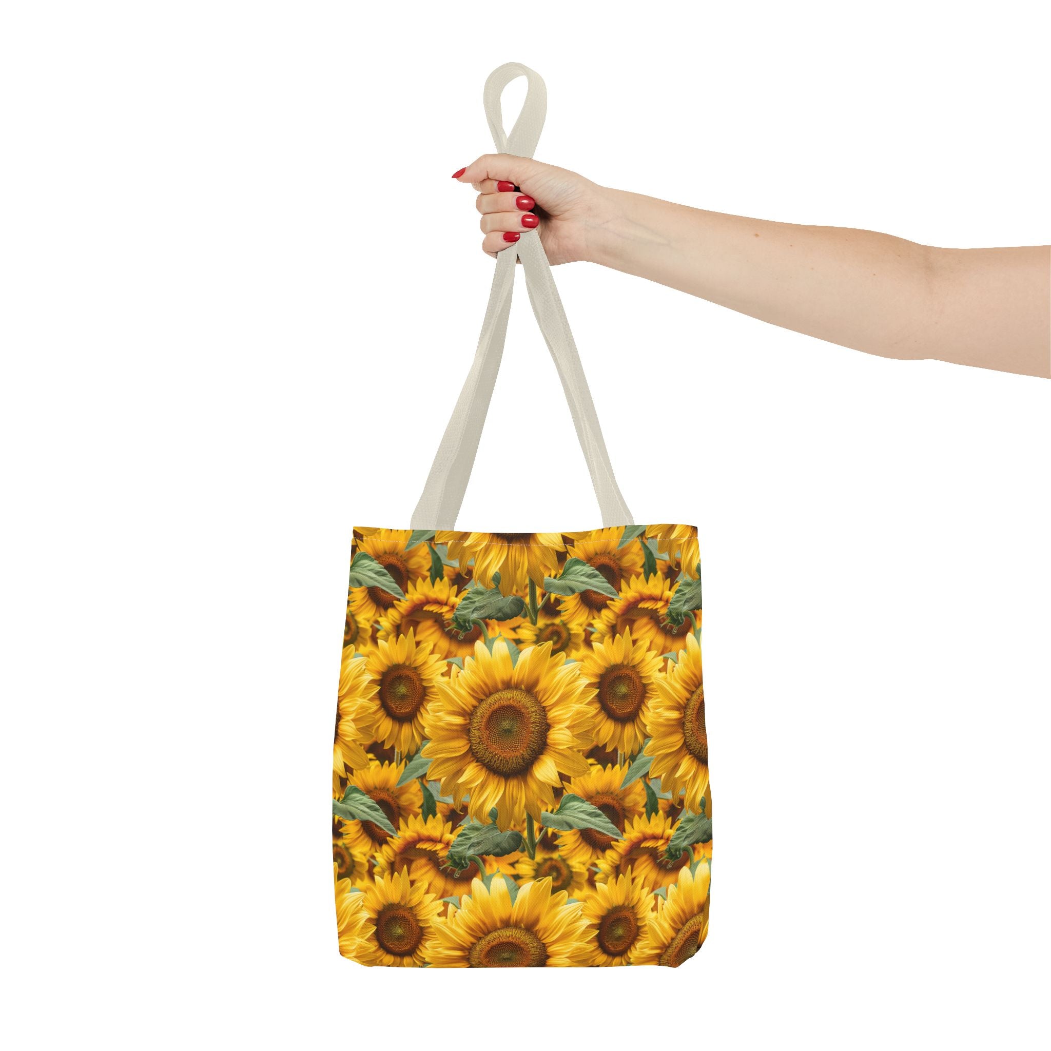 Sunflower Pattern Tote Bag