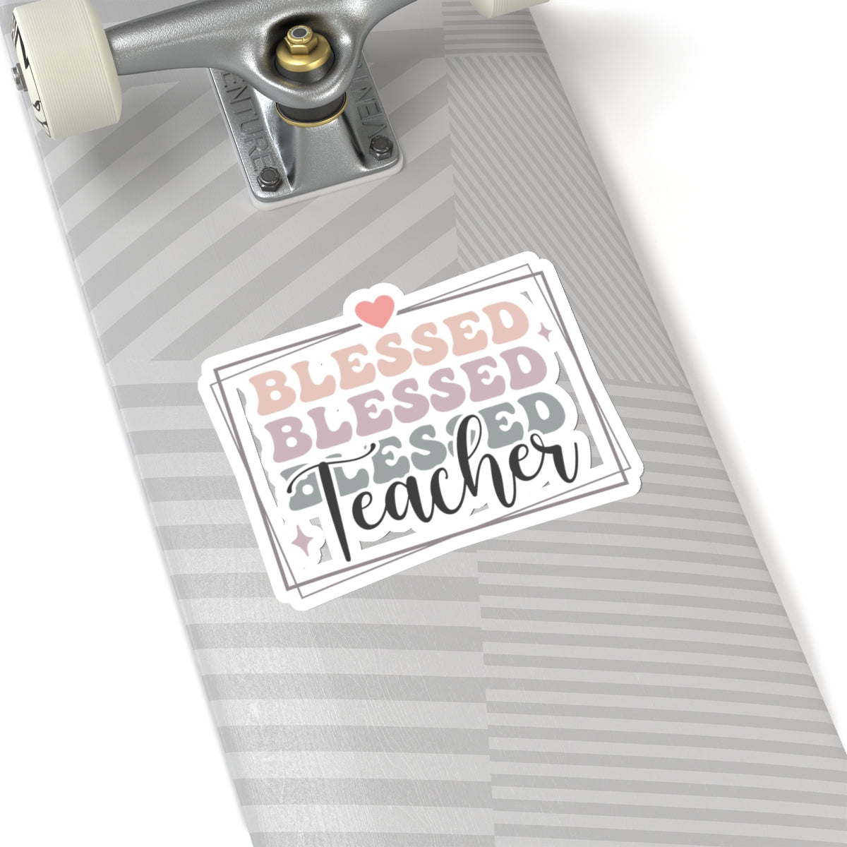 Blessed Teacher Kiss-Cut Sticker Teacher Gift Back to School