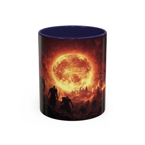 Apocalyptic Halloween Mug | Zombie Coffee Cup | Spooky Gothic Decor | Unique Gift for Him | 11oz & 15oz