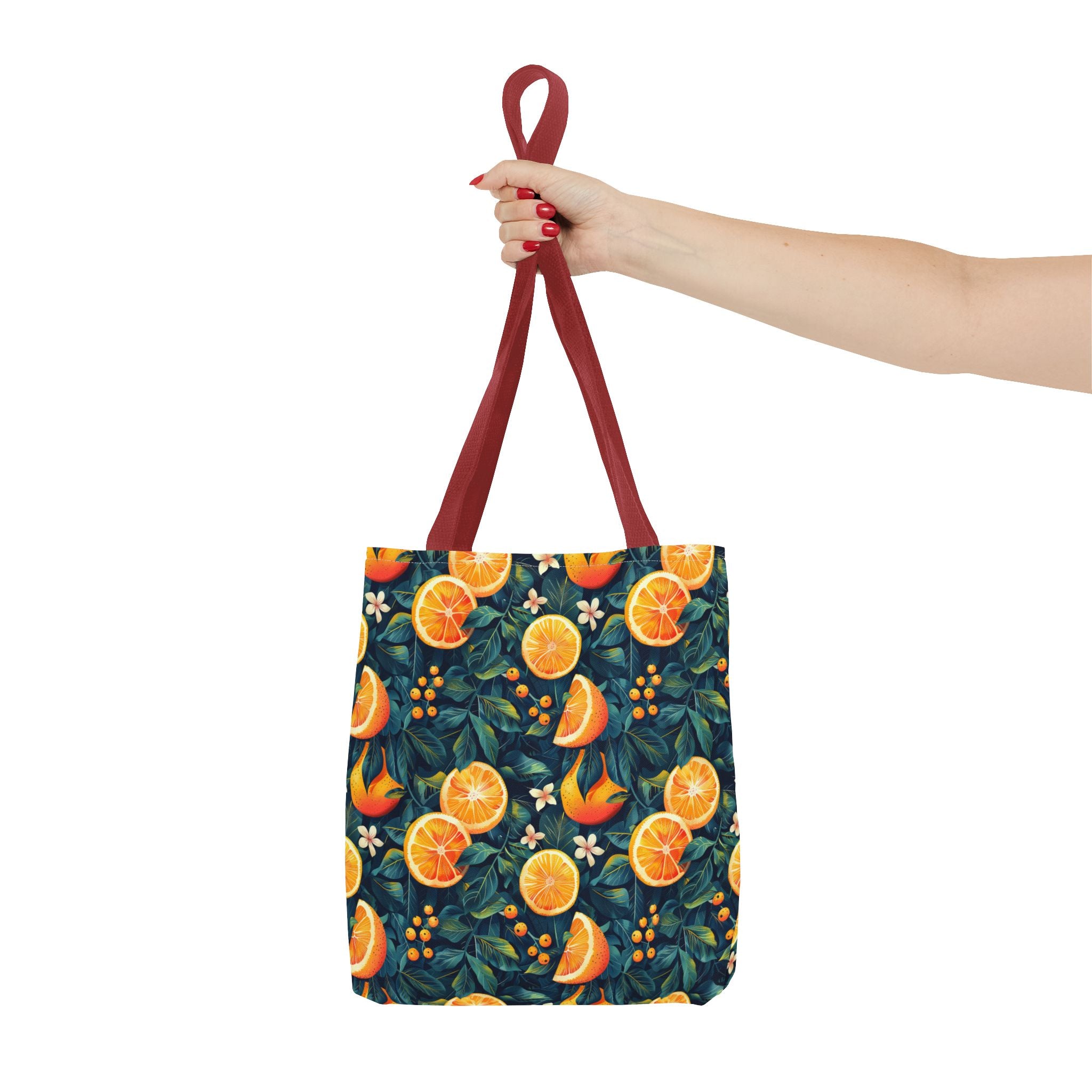 Oranges Fruit Pattern Summer Tote Bag