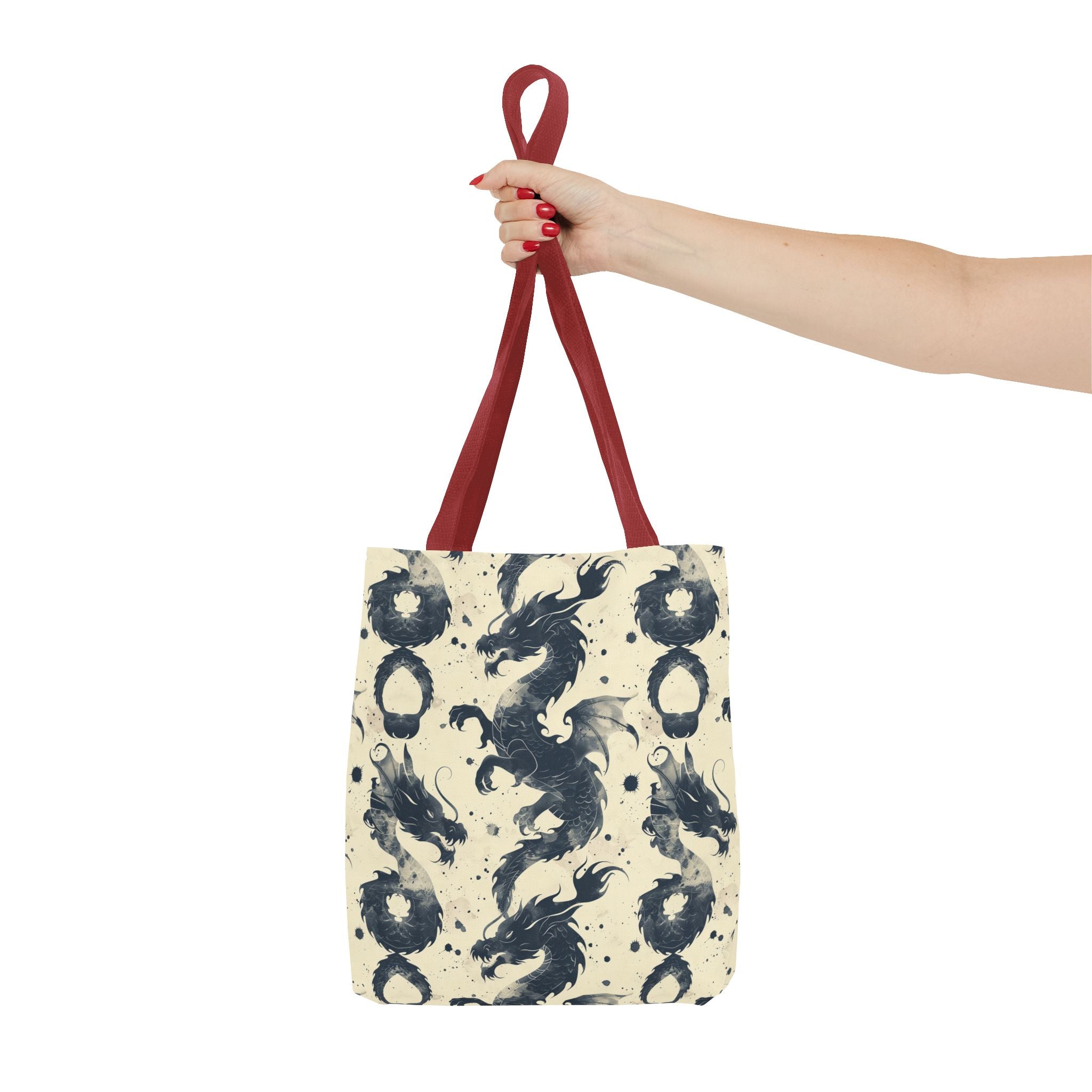 Dark Blue Dragons Tote Bag