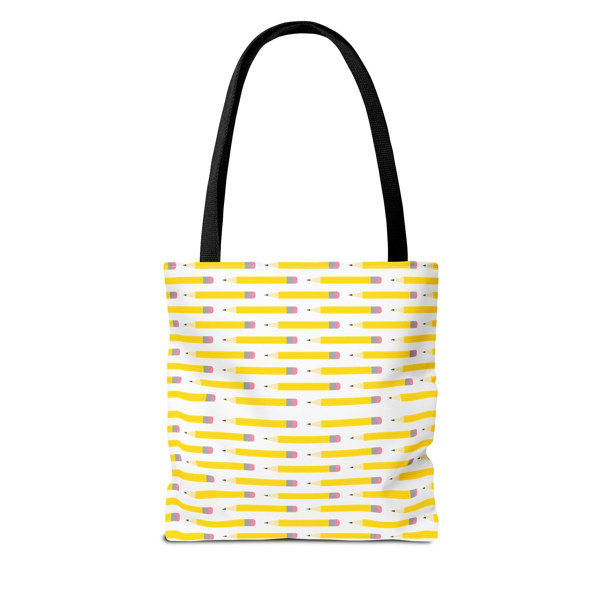 Cute Pencil Teacher Print Back to School Tote Bag