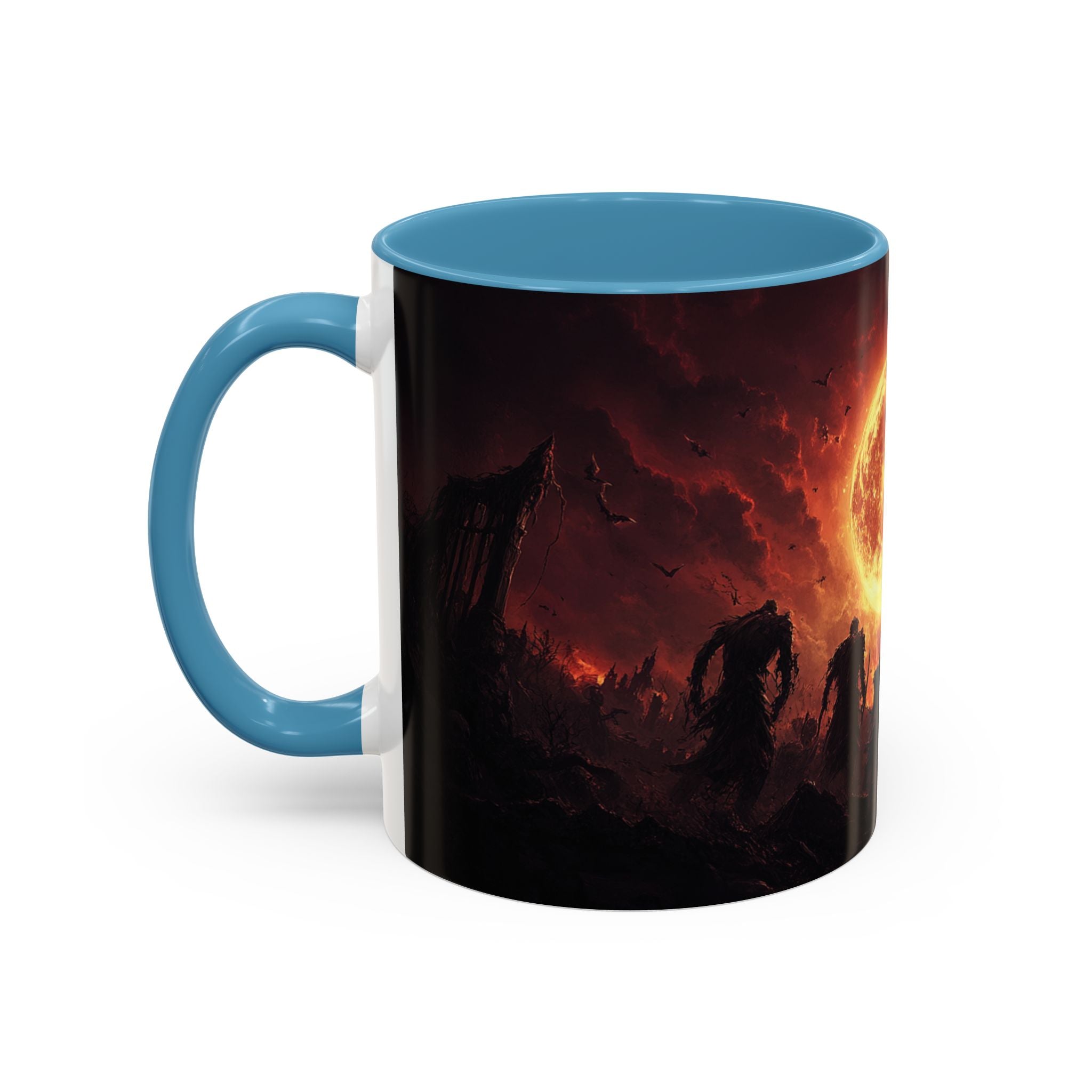 Apocalyptic Halloween Mug | Zombie Coffee Cup | Spooky Gothic Decor | Unique Gift for Him | 11oz & 15oz