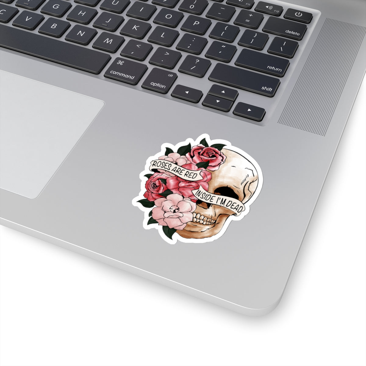 Dead Inside Funny Anti Valentines Day Vinyl Sticker