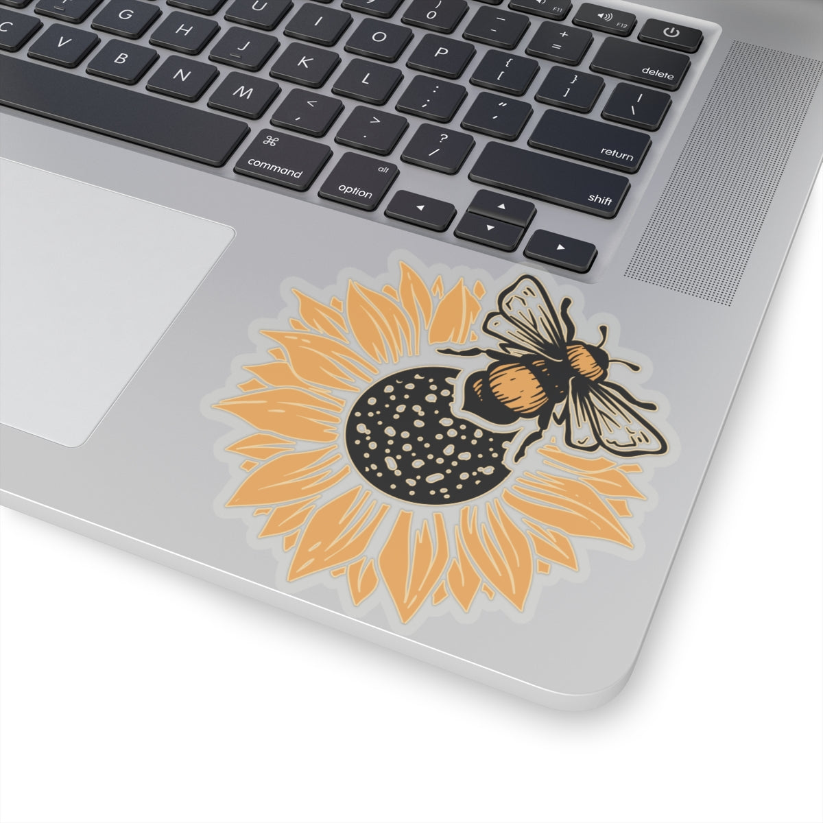 Sunflower Bee Sticker