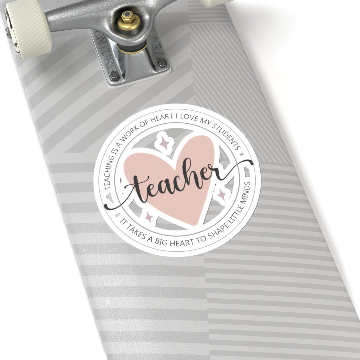 Love My Students Kiss-Cut Sticker Teacher Gift Back to School