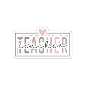 Teacher Appreciation Sticker for Teachers back To School Gift