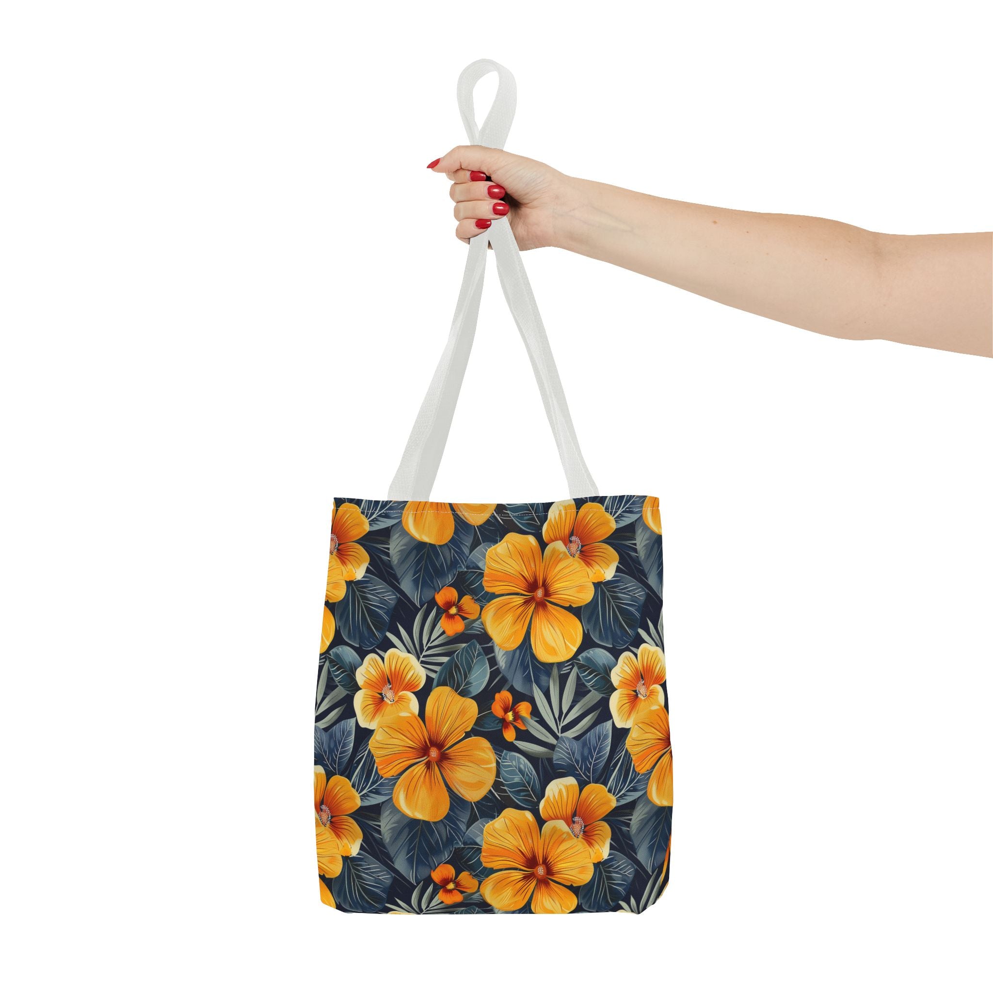 Fruity Oranges Pattern Summer Tote Bag