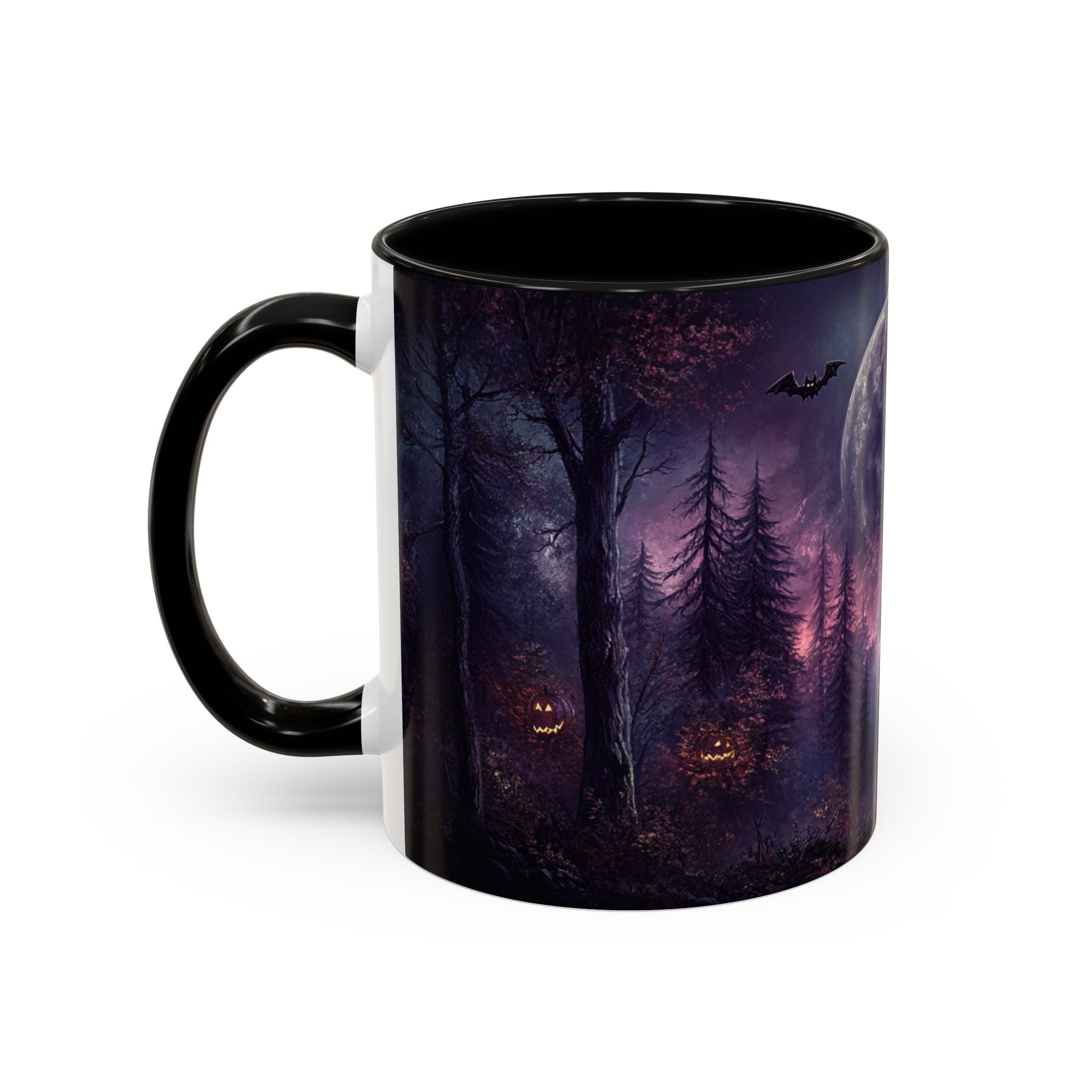 Spooky Halloween Forest Mug | Gothic Coffee Cup | Halloween Decor | Unique Gift | 11oz & 15oz