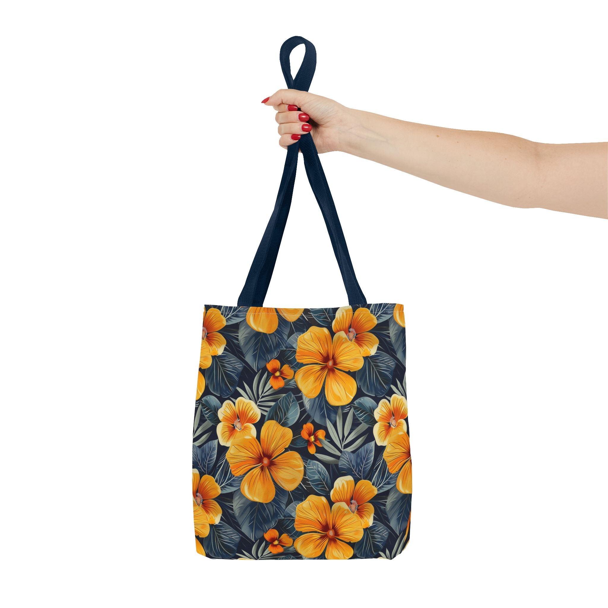 Fruity Oranges Pattern Summer Tote Bag