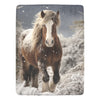 Clydesdale Horse Ultra-Soft Micro Fleece Blanket 60" x 80" by Cranberry Lake Designs