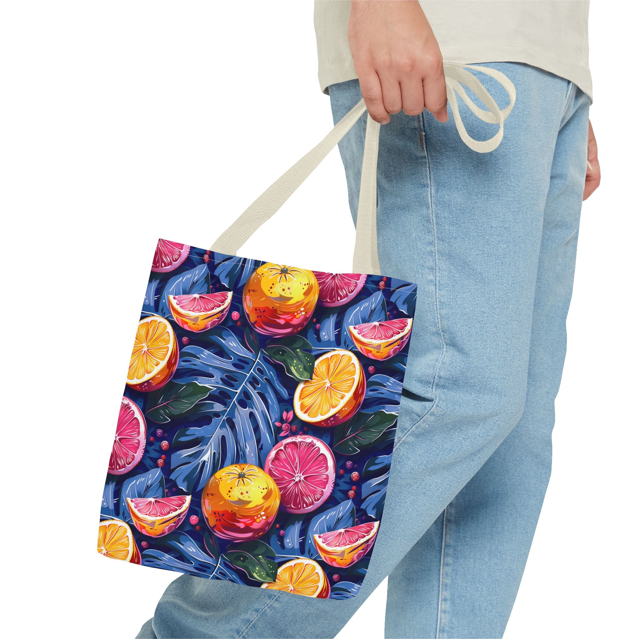 Colorful Fruit Tropical Tote Bag