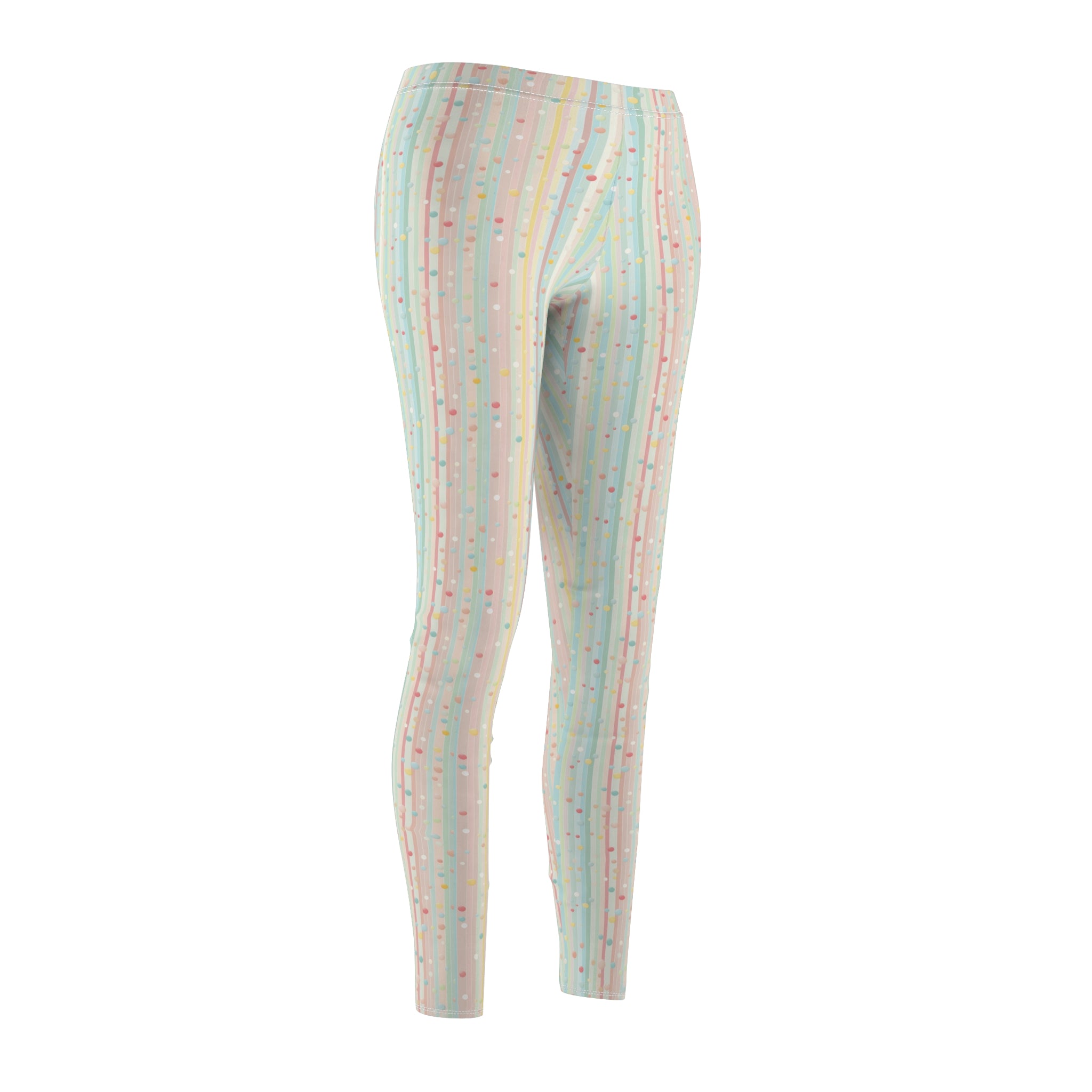 Striped Gym Leggings for Women XS-2XL - Sleek & Functional
