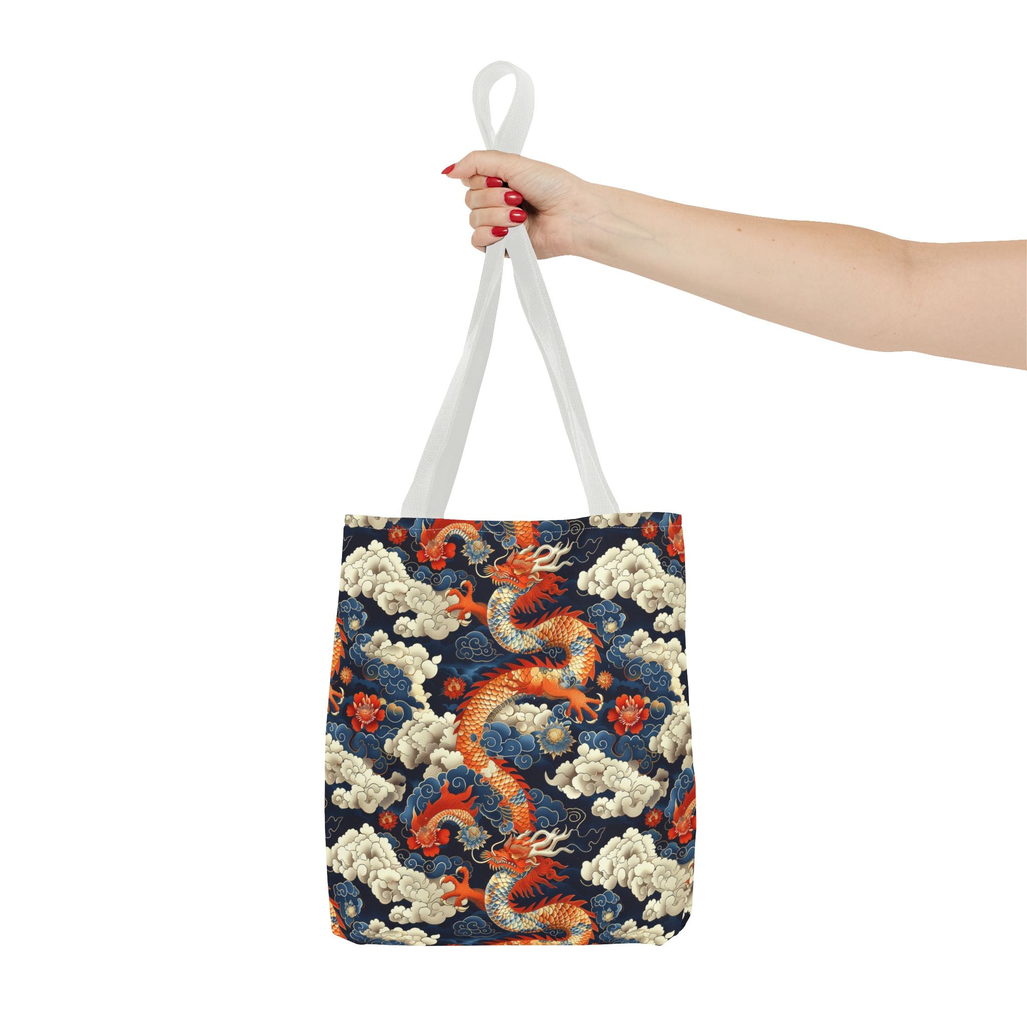 Dragon Pattern Tote Bag