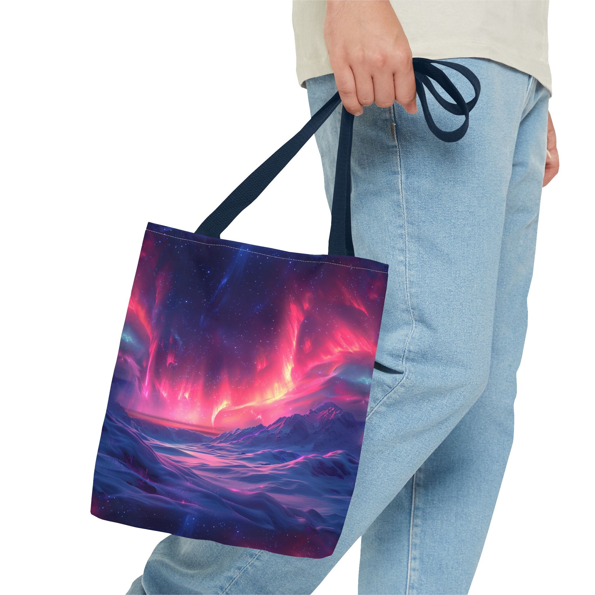 Arctic Northern Lights Tote Bag