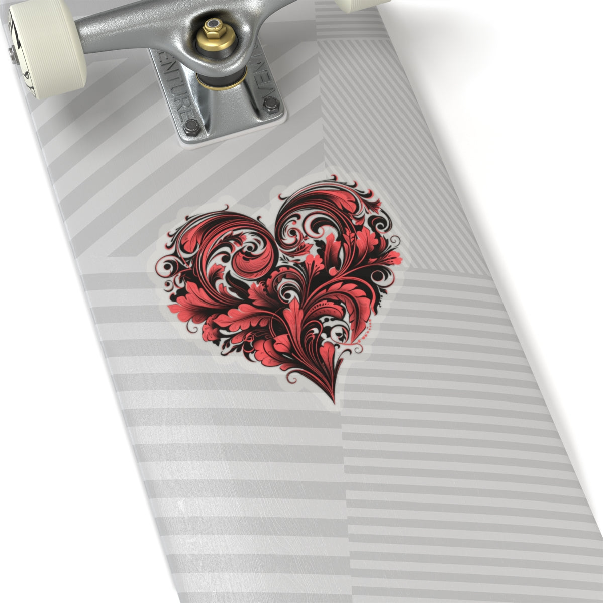 Red Heart Vinyl Sticker