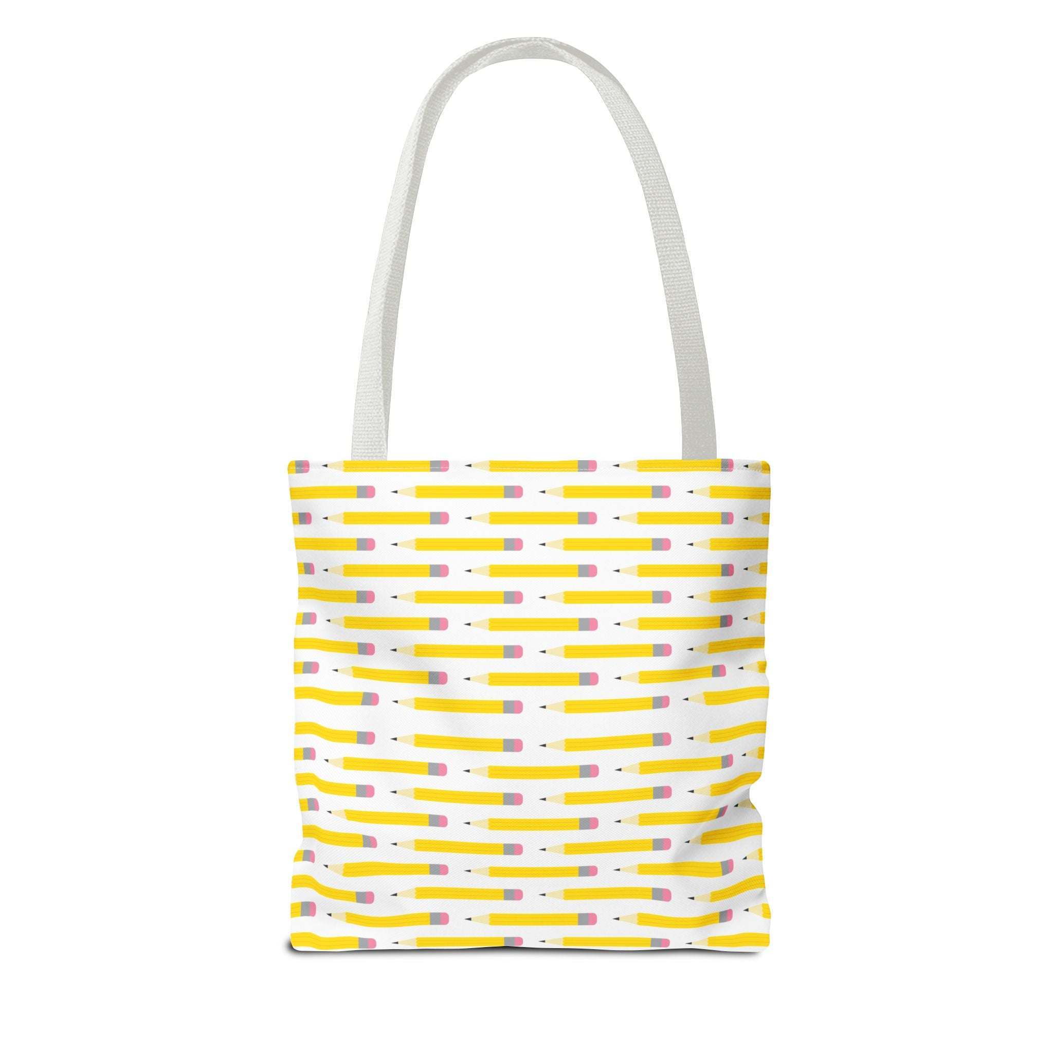 Cute Pencil Teacher Print Back to School Tote Bag