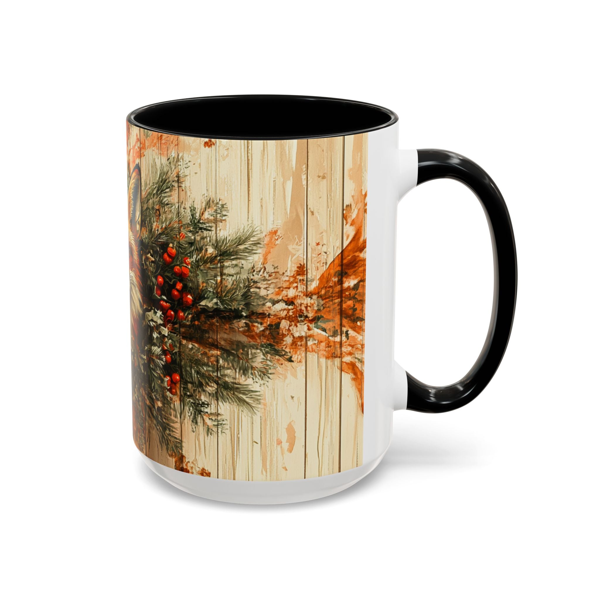 Mug Boho Fox Christmas Design