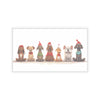 Yoga Dogs Funny Cute Christmas Vinyl Sticker