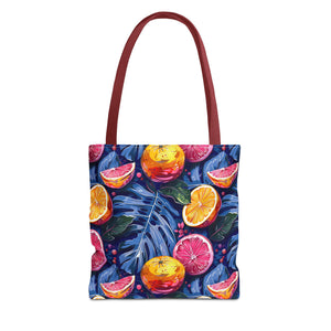 Colorful Fruit Tropical Tote Bag