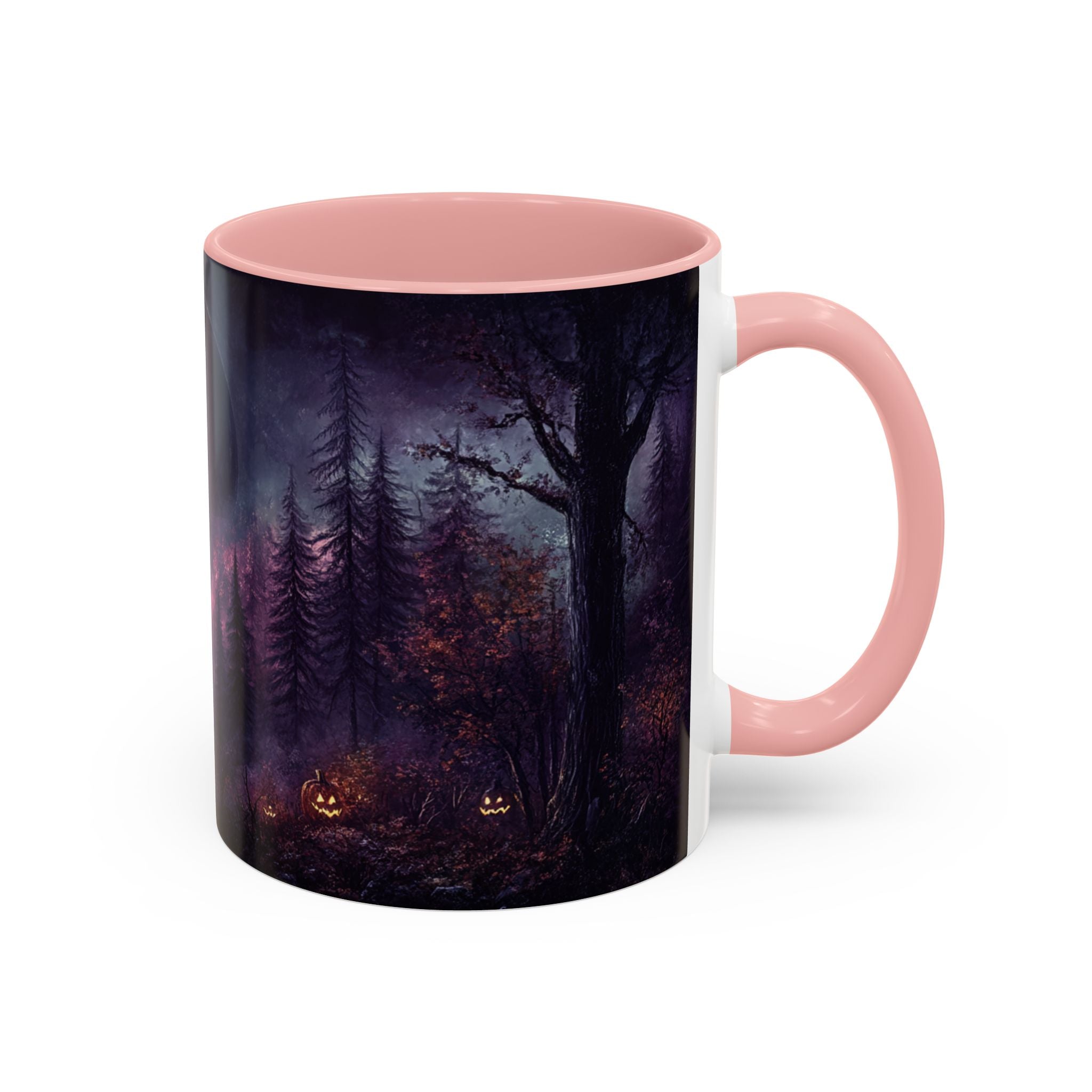 Spooky Halloween Forest Mug | Gothic Coffee Cup | Halloween Decor | Unique Gift | 11oz & 15oz