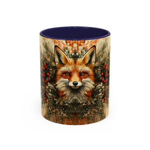 Mug Boho Fox Christmas Design