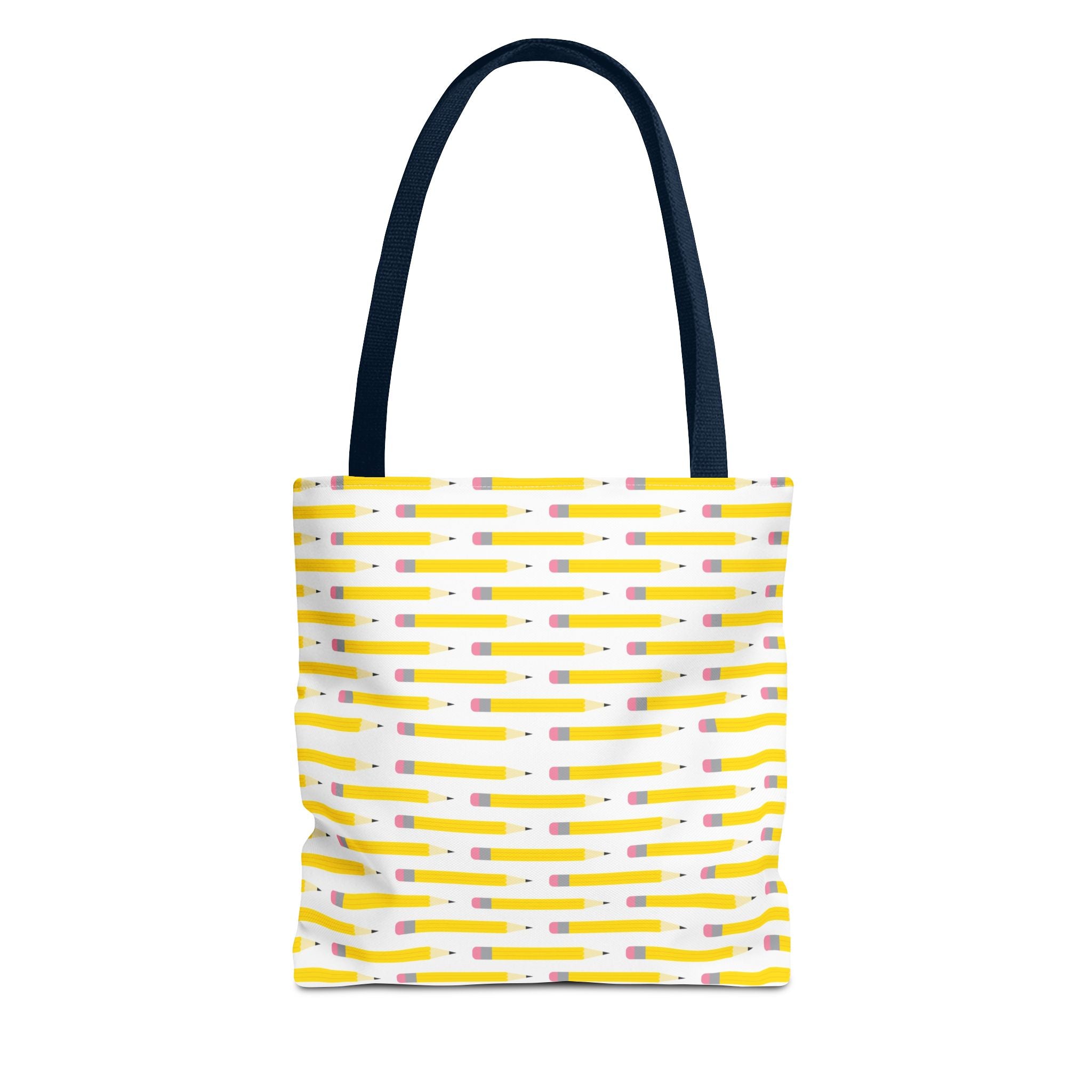 Cute Pencil Teacher Print Back to School Tote Bag