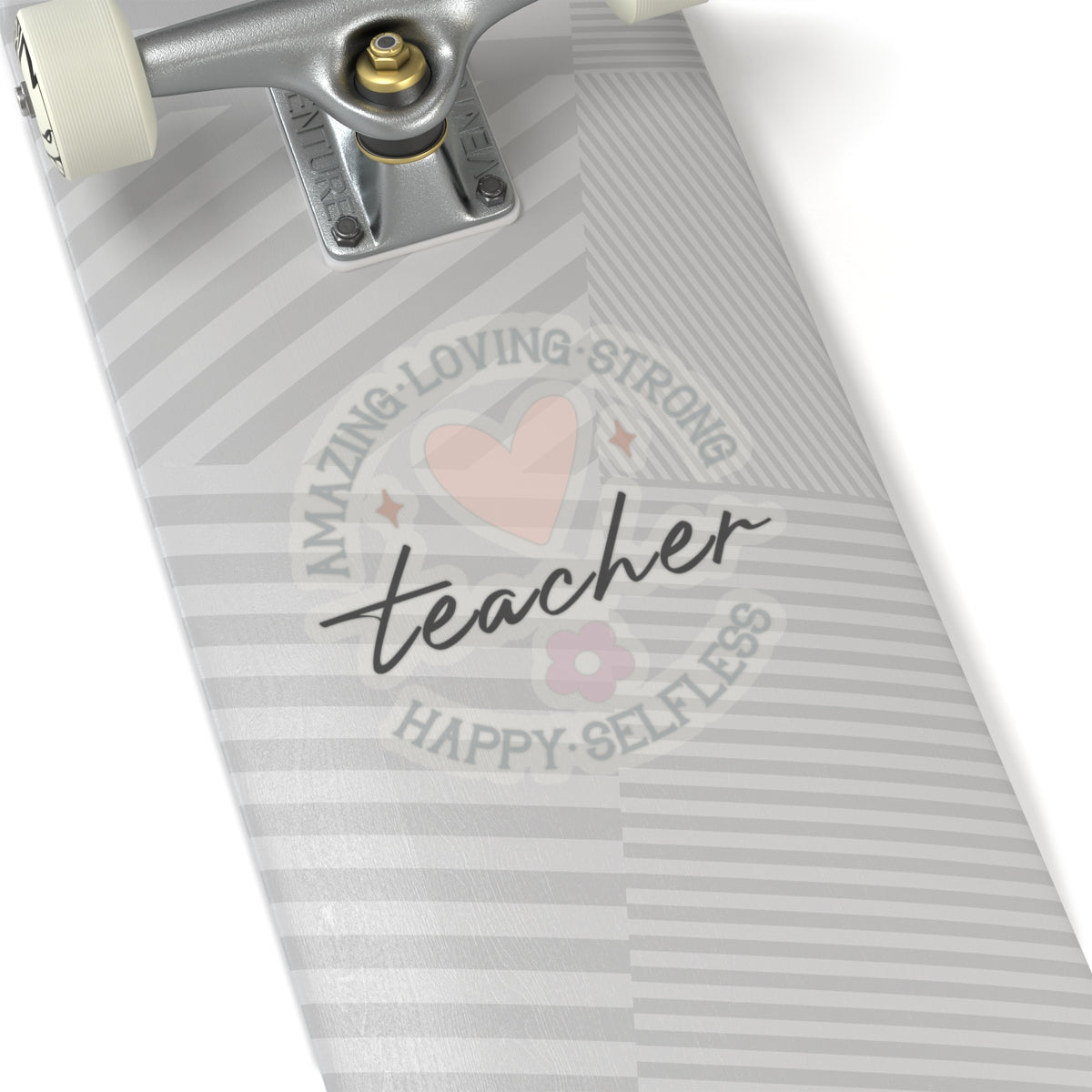 "Amazing, Loving, Strong" Teacher Holiday Sticker for Teachers back To School Gift