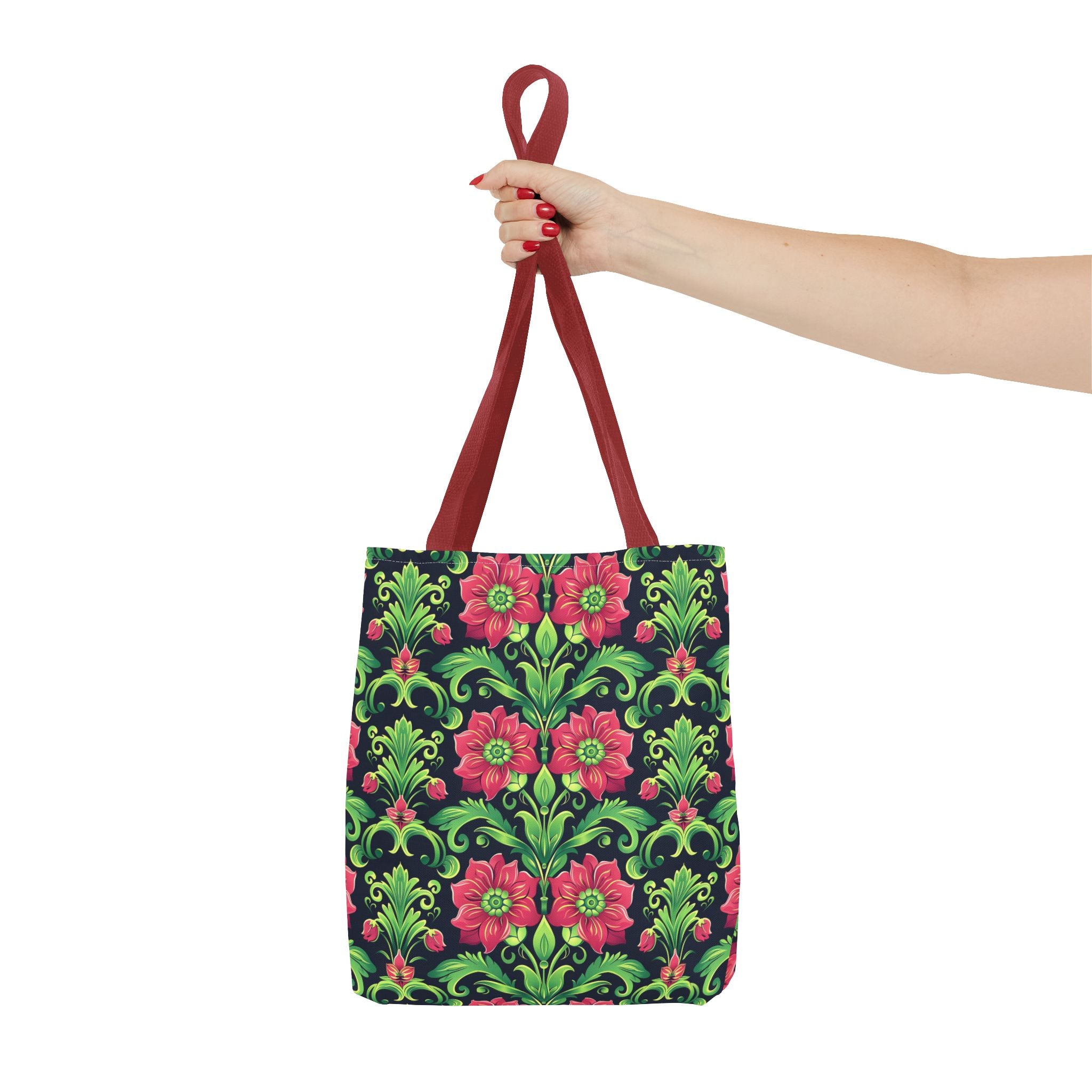 Pink Flower Tote Bag