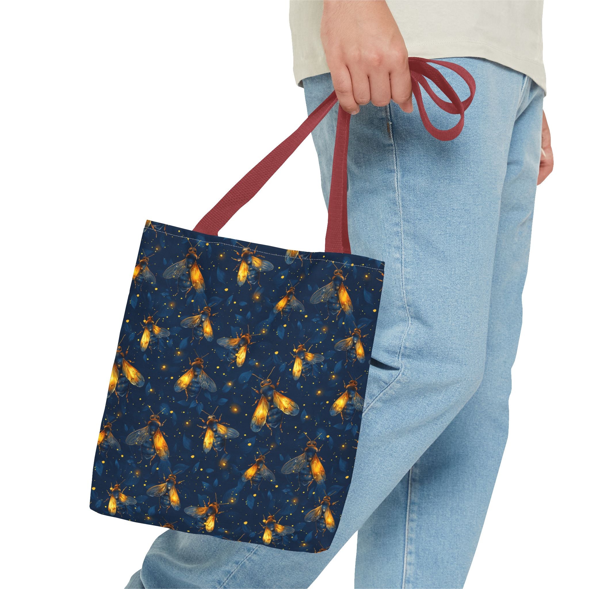 Whimsical Light Moth Goblincore Fairycore Tote Bag