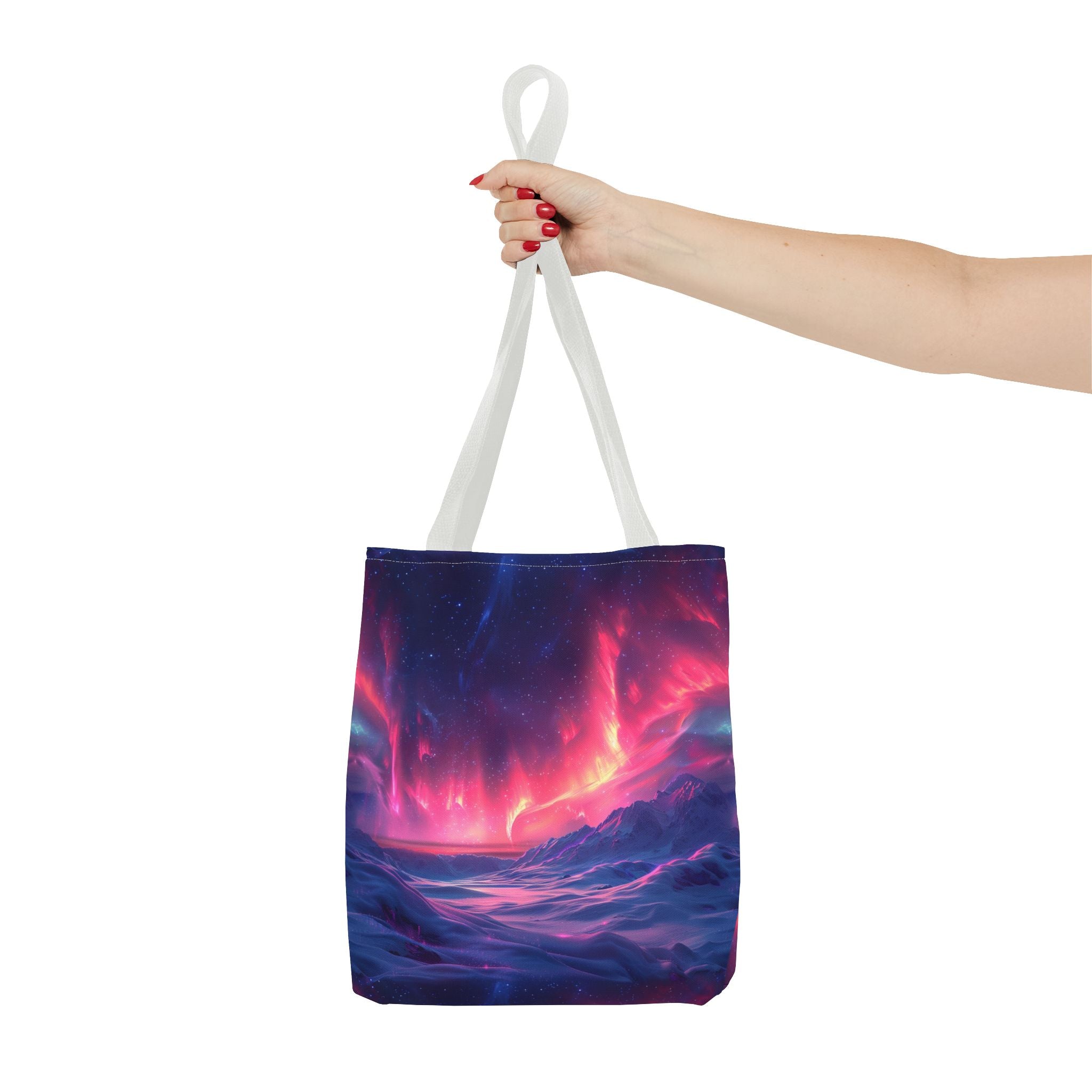 Arctic Northern Lights Tote Bag