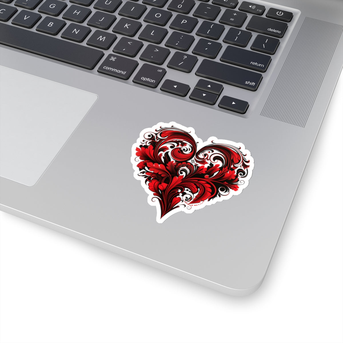 Red Heart Vinyl Sticker